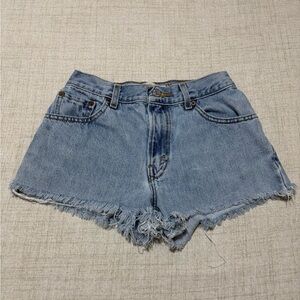 Levi's 550 Denim Classic Made in USA Jean Shorts Size 4